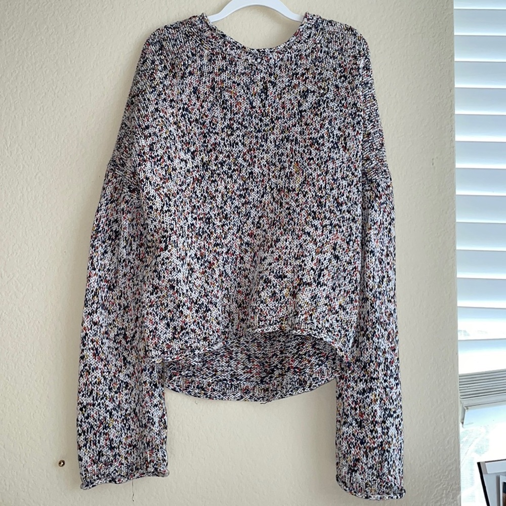 Madewell multicolor knit sweater